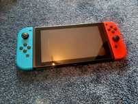 Nintendo swich z akcesoriami i grami