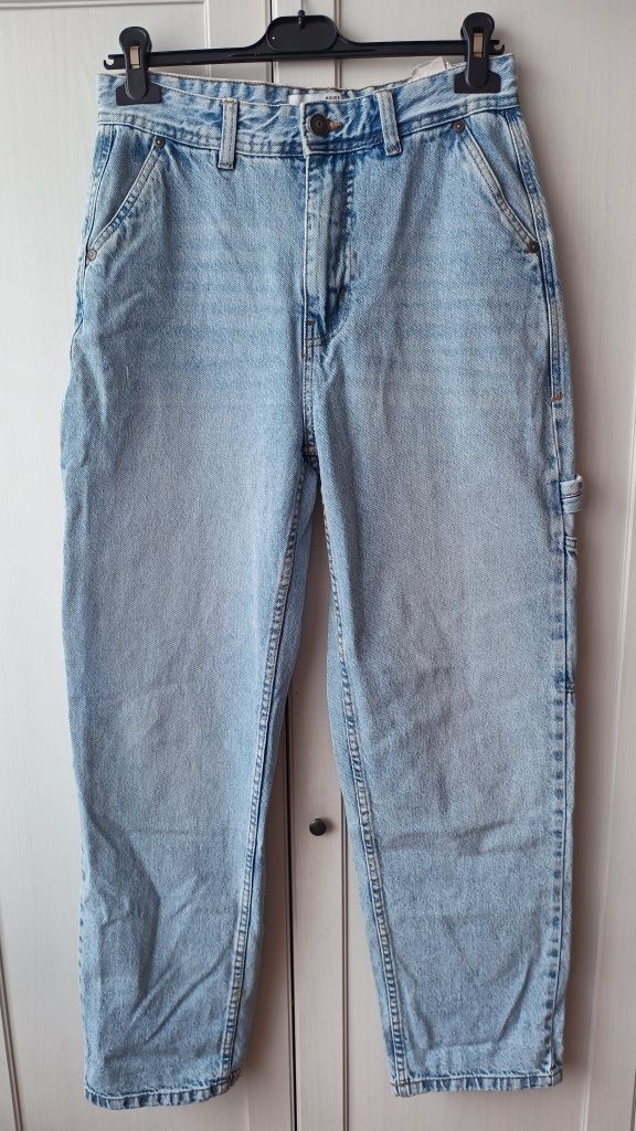 skater baggy jeansy szerokie 28/30