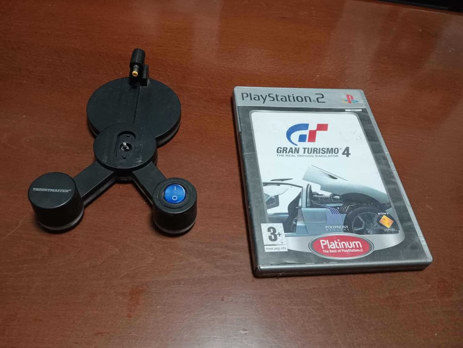 ps2 slim com acessórios