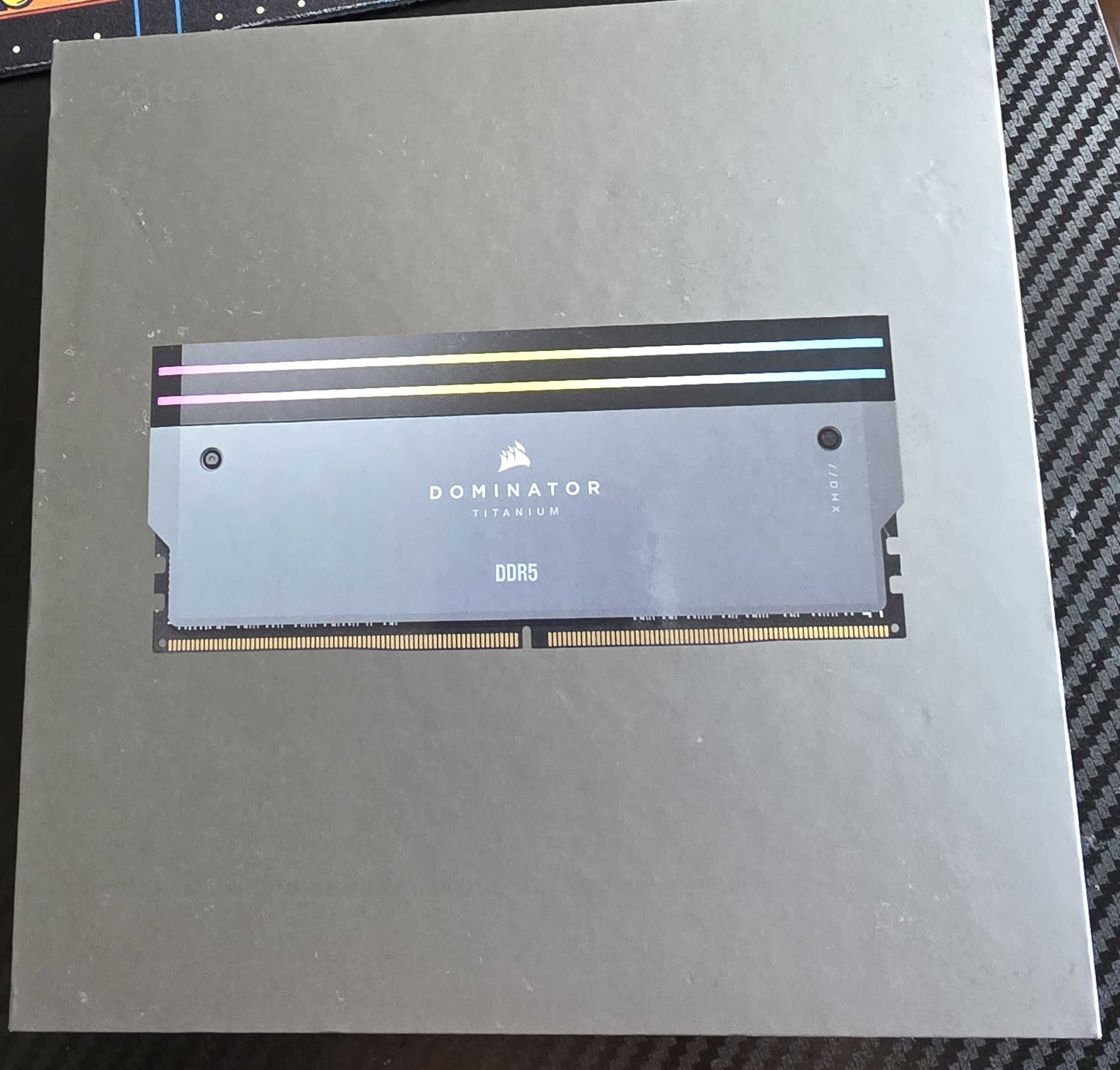Kit Corsair Dominator Titanium rgb 2x32gb ddr5 6000mt/s cl30,Expo/Xmp