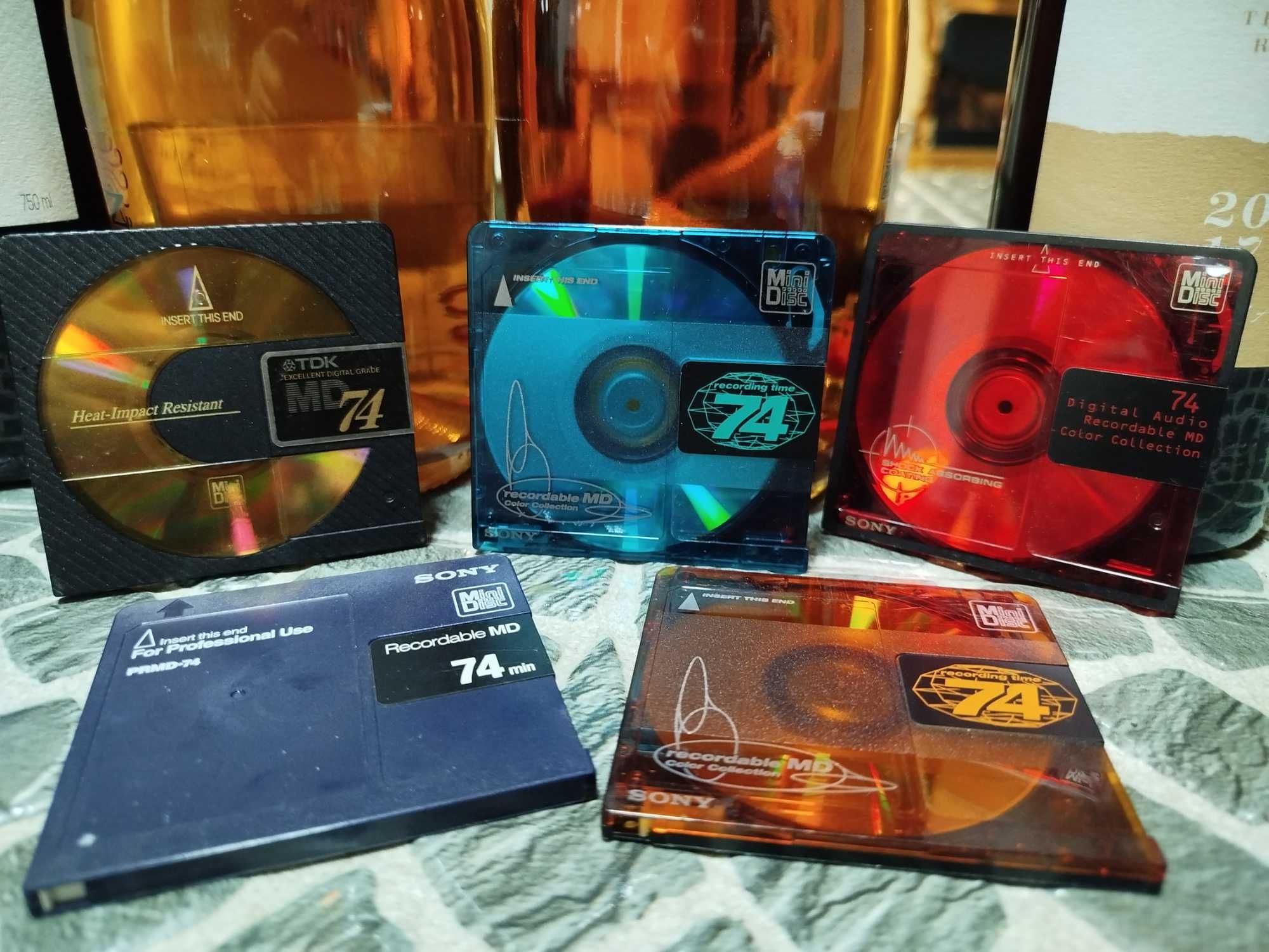 Discos Mini Disc MDs