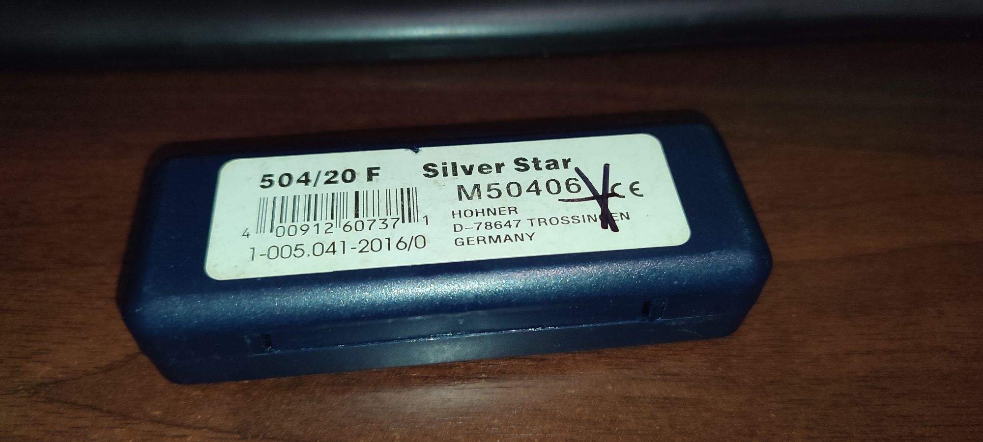 Губна гармошка Hohner Silver Star M50406 504/20 F