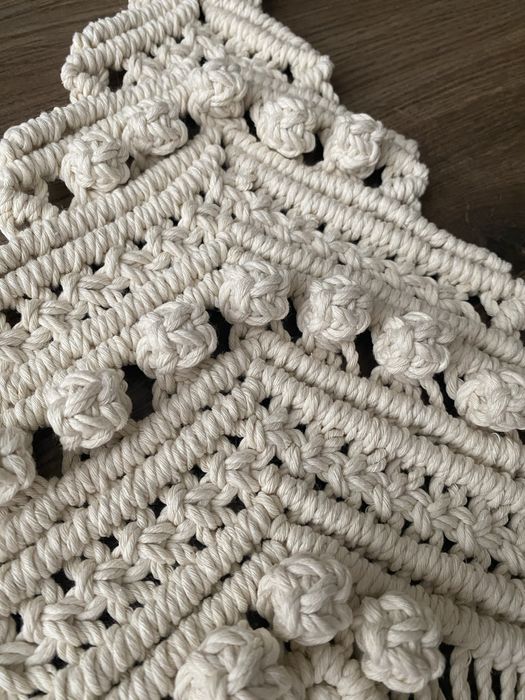 Панно ялинка макрамме декор новорічна прикраса ПАКУВАННЯ В ПОДАРУНОК