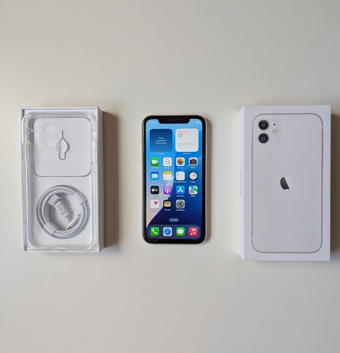 iPhone 11 64GB – Face ID działa, bez blokad, stan jak na zdjęciach