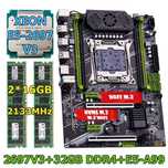 Xeon®2697V3 +32GB DDR4 +X99 E5-A99 (2699V3, LGA2011-3, USB 3.0, NVMe)