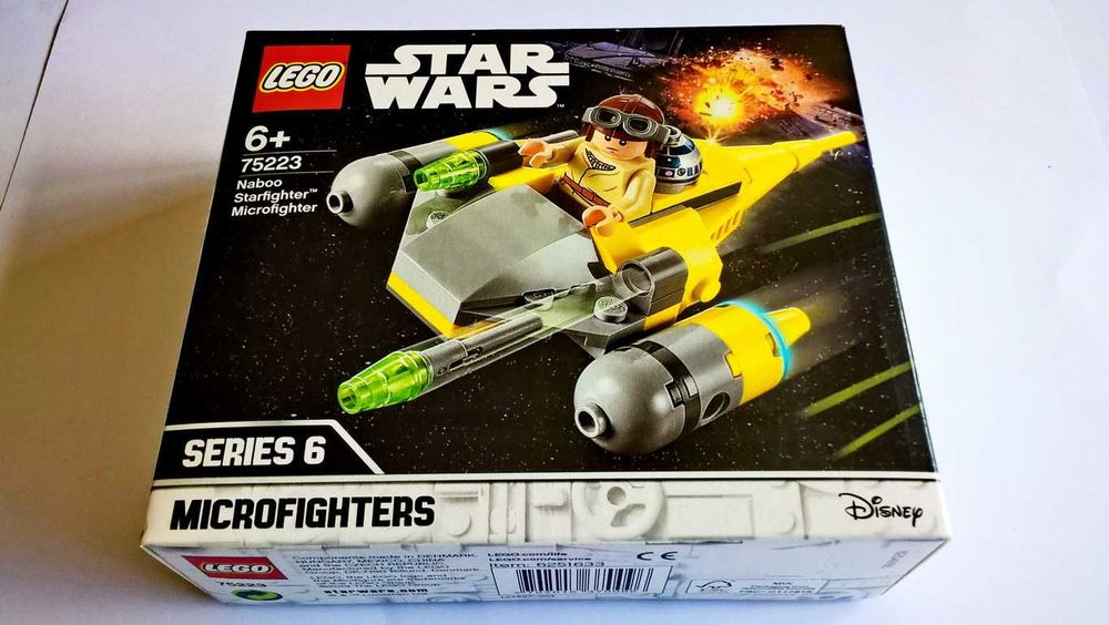 Lego Star Wars 75223 Naboo Starfighter Microfighter selado