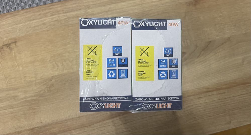 Oxylight Żarówka niskonapięciowa 24V 40W Oxyn27040-  30sztuk