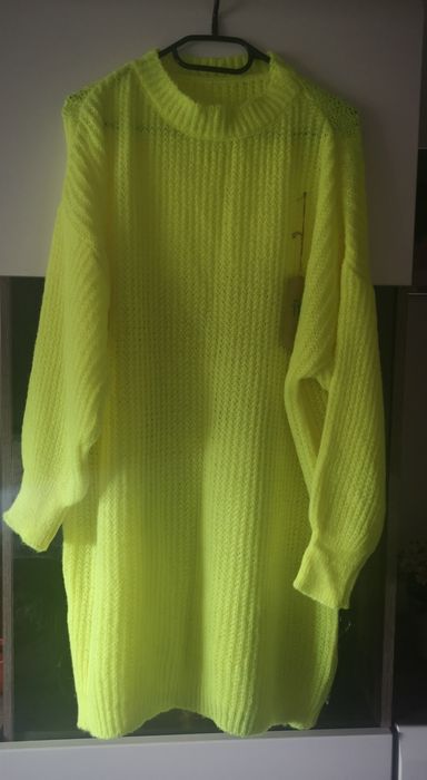 Sweter damski NOWY włoski oversize