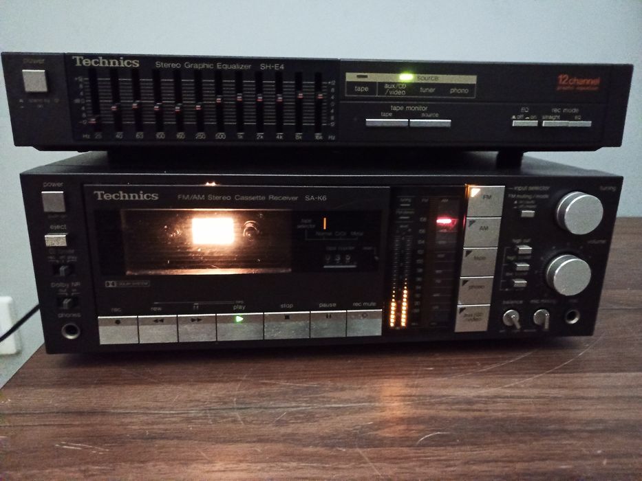 Technics SH-E4 oraz SA-K6 vintage sprzęt