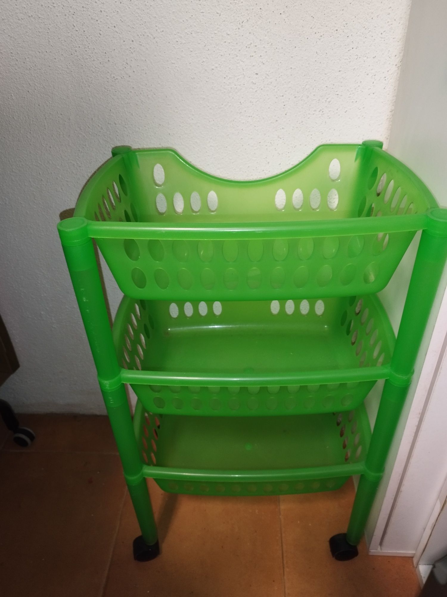 Carrinho Cesto de plástico
