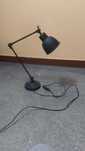 Lampka biurkowa czarna loft