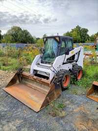 Usługi miniładowarką i minikoparką  Bobcat glebogryzarka i łyżka