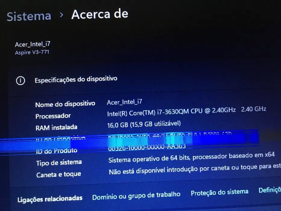 PC Portatil Intel i7, ecra de 17,3” Full HD, Blu-Ray