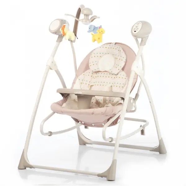 Дитяче крісло-гойдалка Carrello Nanny CRL-0005 Beige Dot