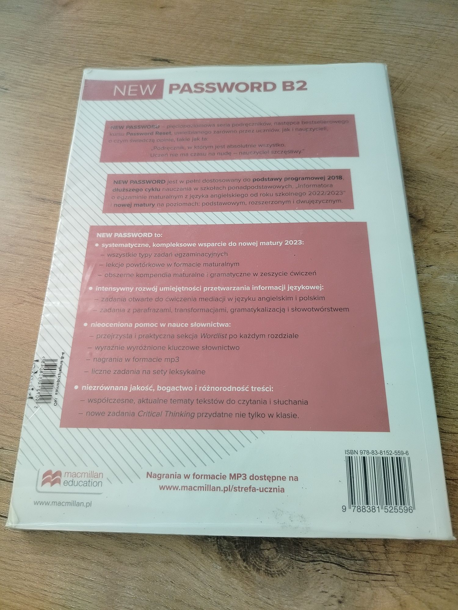 New Password B2 Macmillan education
