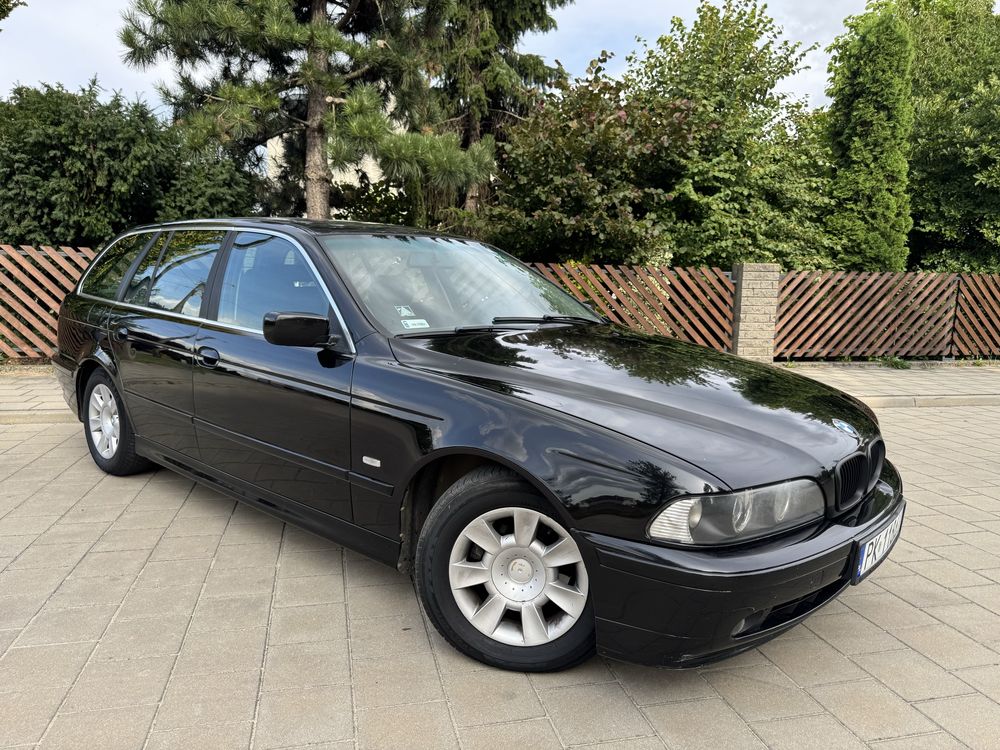 Bmw 525d-2003r-diesel-e39-163km-Automat-Navi-Hak-Klima sprawna