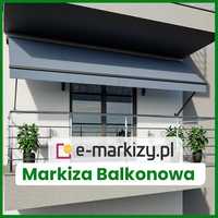 Markiza balkonowa markiza Italia bez kasety IDEALNA NA BALKON