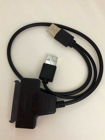 Адаптер USB 2.0 на SATA 2.5" для HDD и SSD дисков