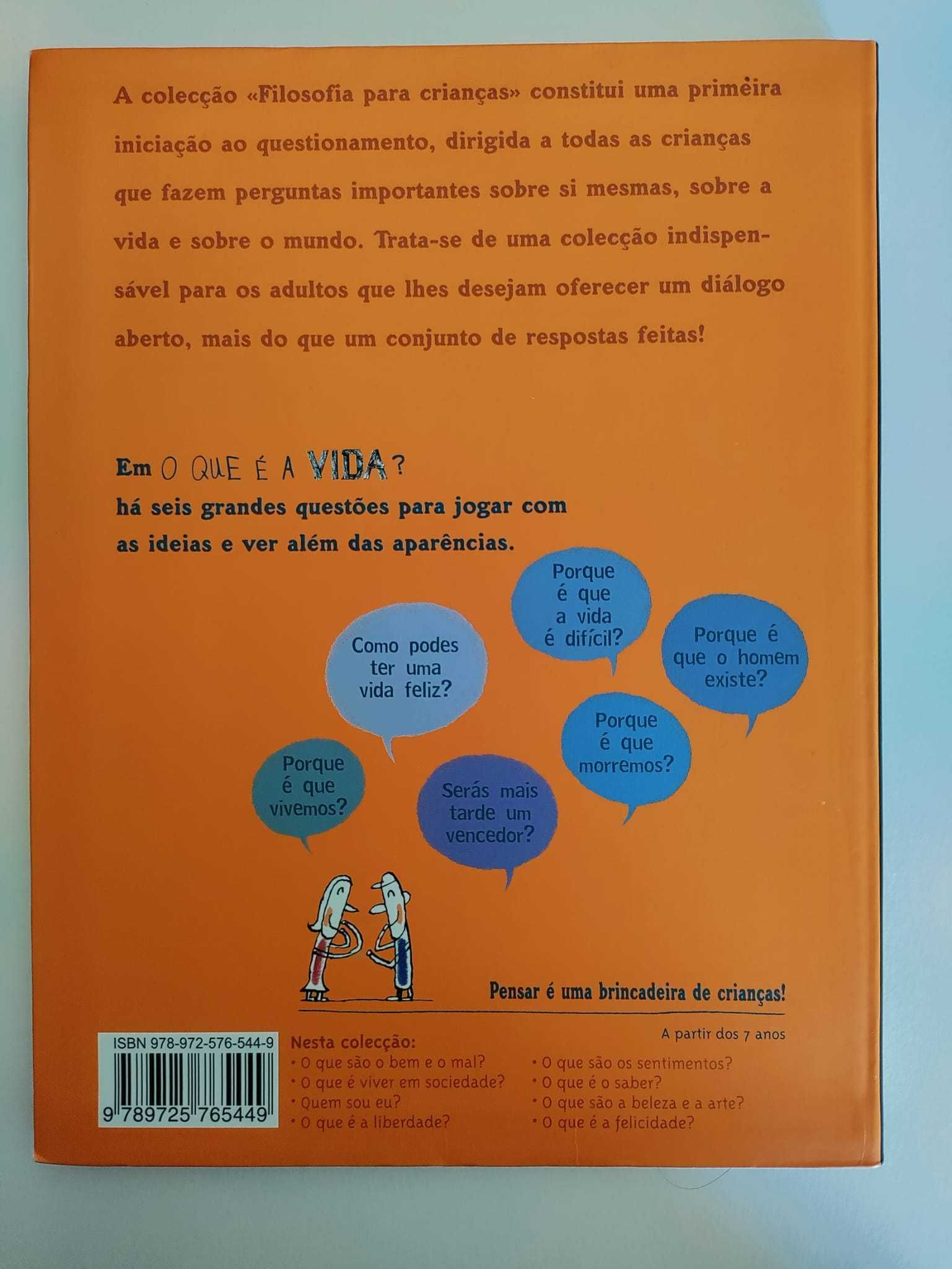 O que é a vida? Filosofia para crianças