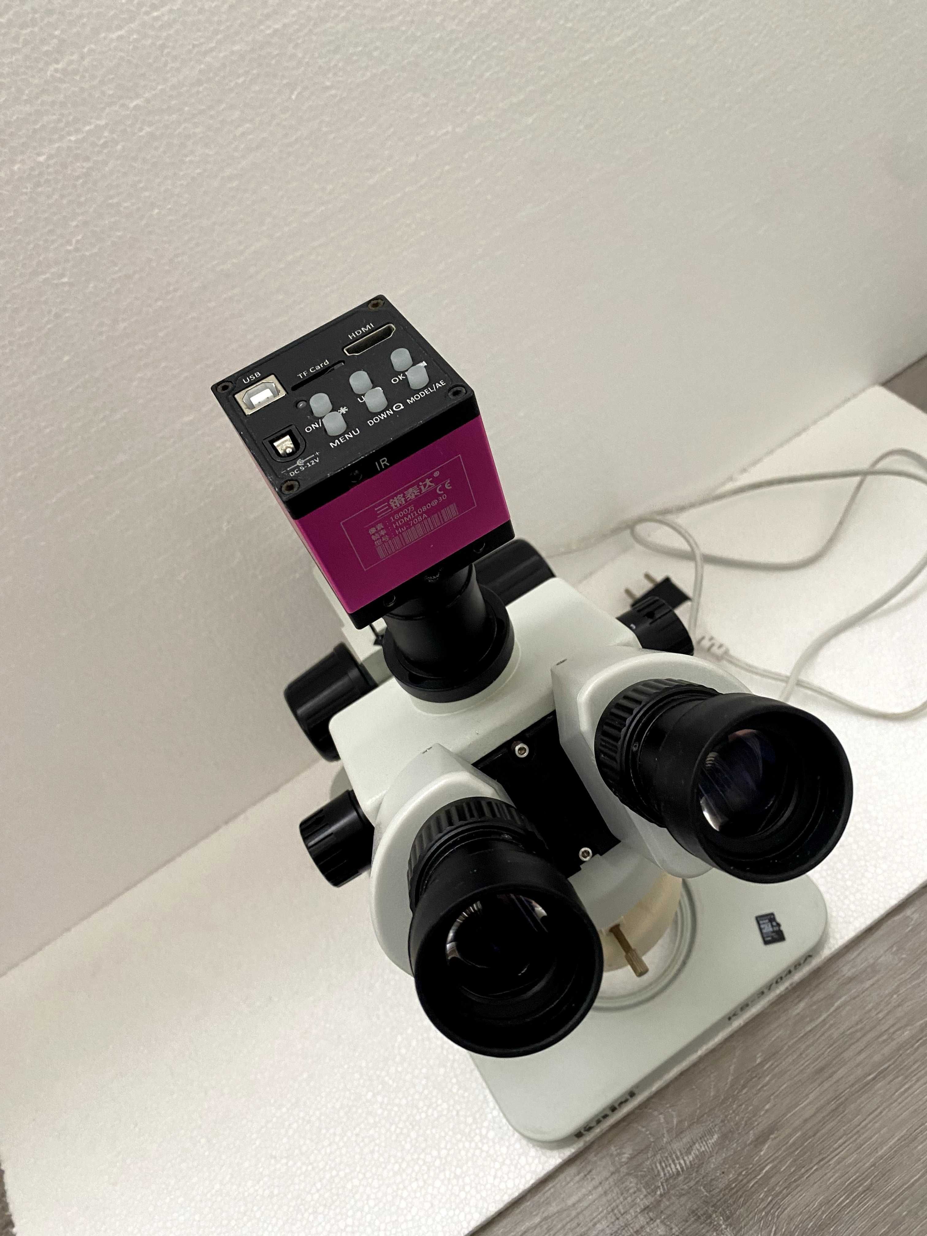 Microscópio Profissional KAISI KS-37045A