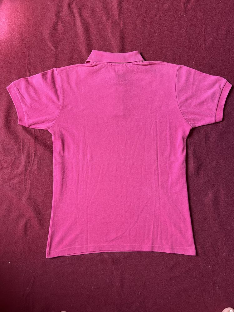Polo Ralph Lauren Rosa Logo Azul Escuro – Tamanho L – Ótimo estado