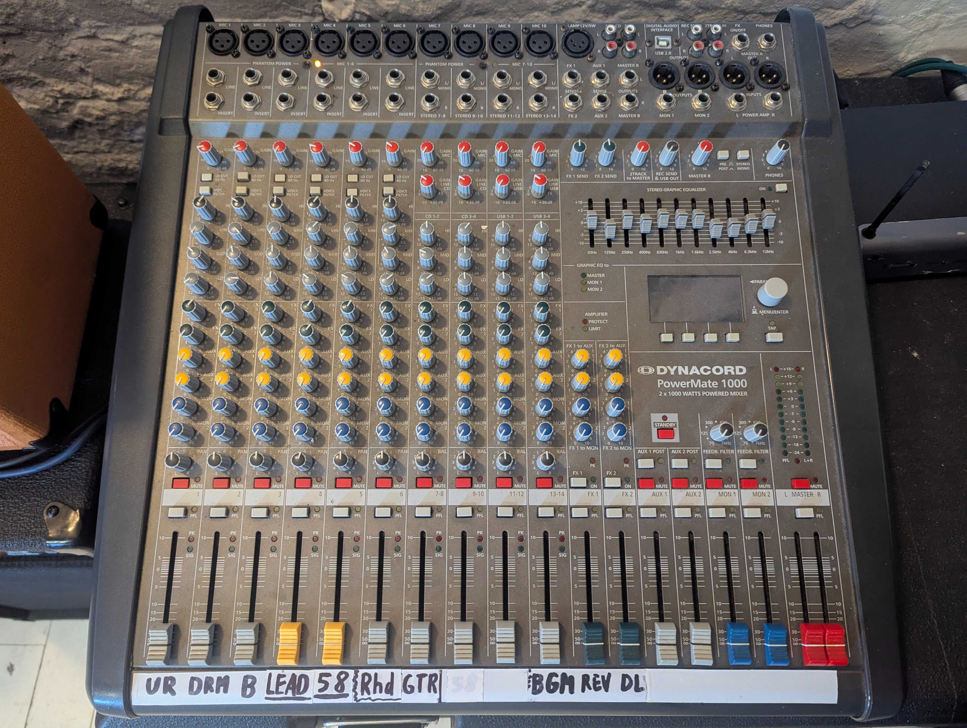 DYNACORD PowerMate 1000-3  profesjonalny powermikser