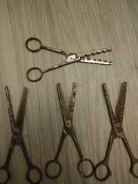 Kolekcjonerskie stare profesjonalne nożyczki fryzjerskie