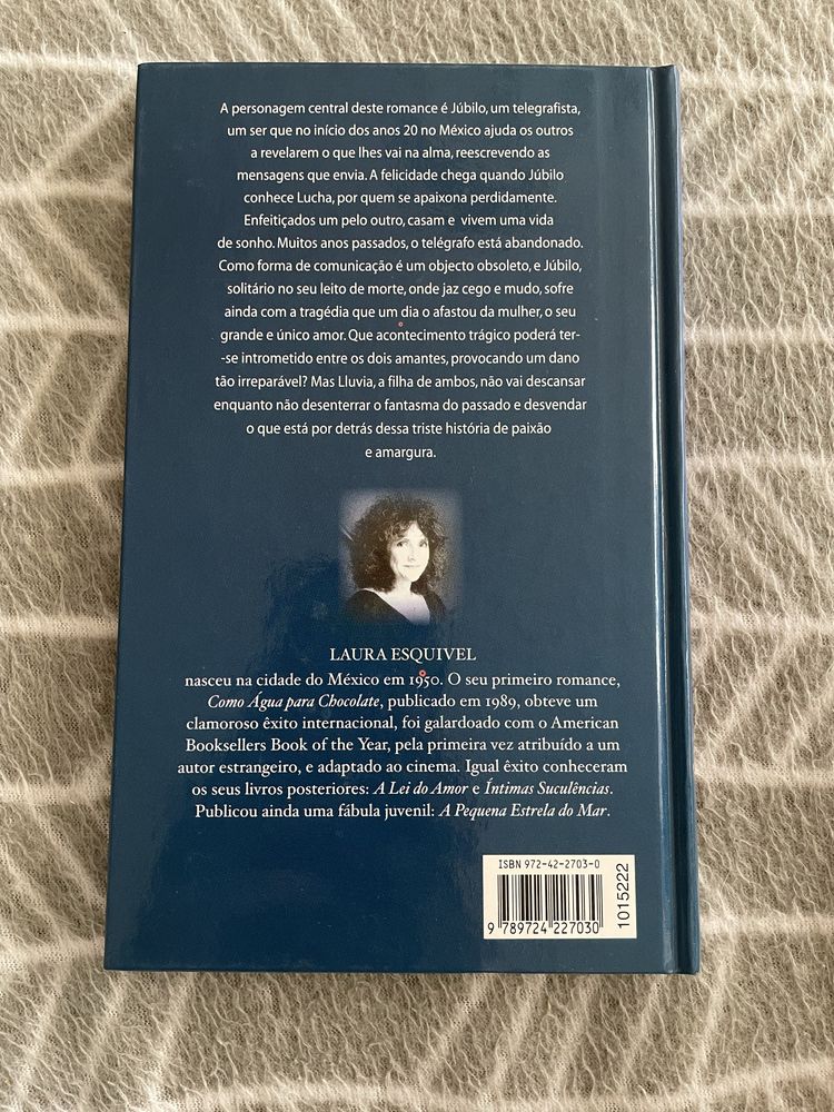 Livro “Tão Veloz como o Desejo” de Laura Esquível