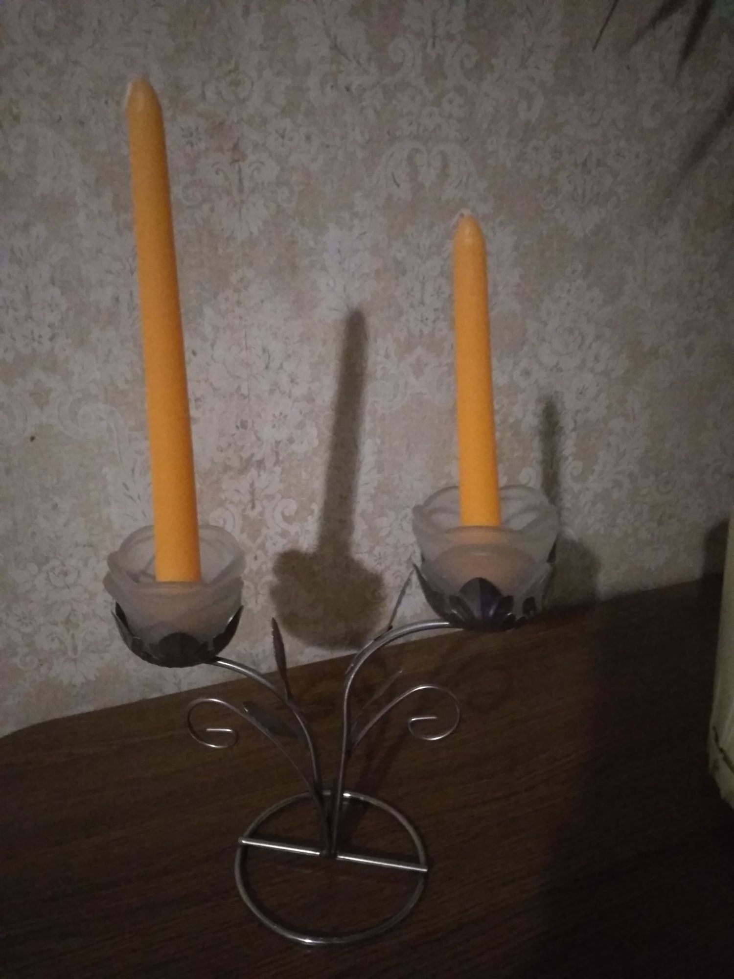Подсвечник двойной