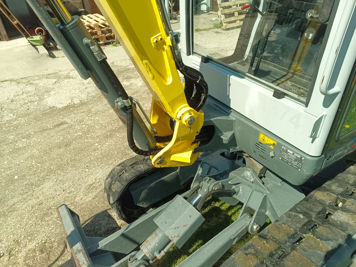 Minikoparka Wacker Neuson ET24 VDS 2018r. Zadbana Nowe Gąsiennice