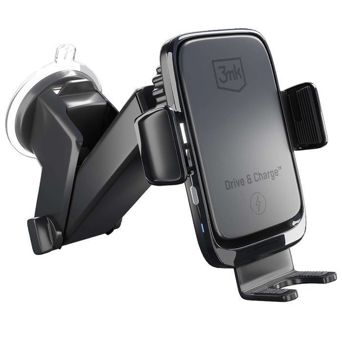 Uchwyt samochodowy z ładowarką indukcyjną na telefon 3mk Drive&Charge