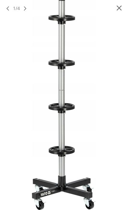 Stojak na opony koła Yato do garażu
