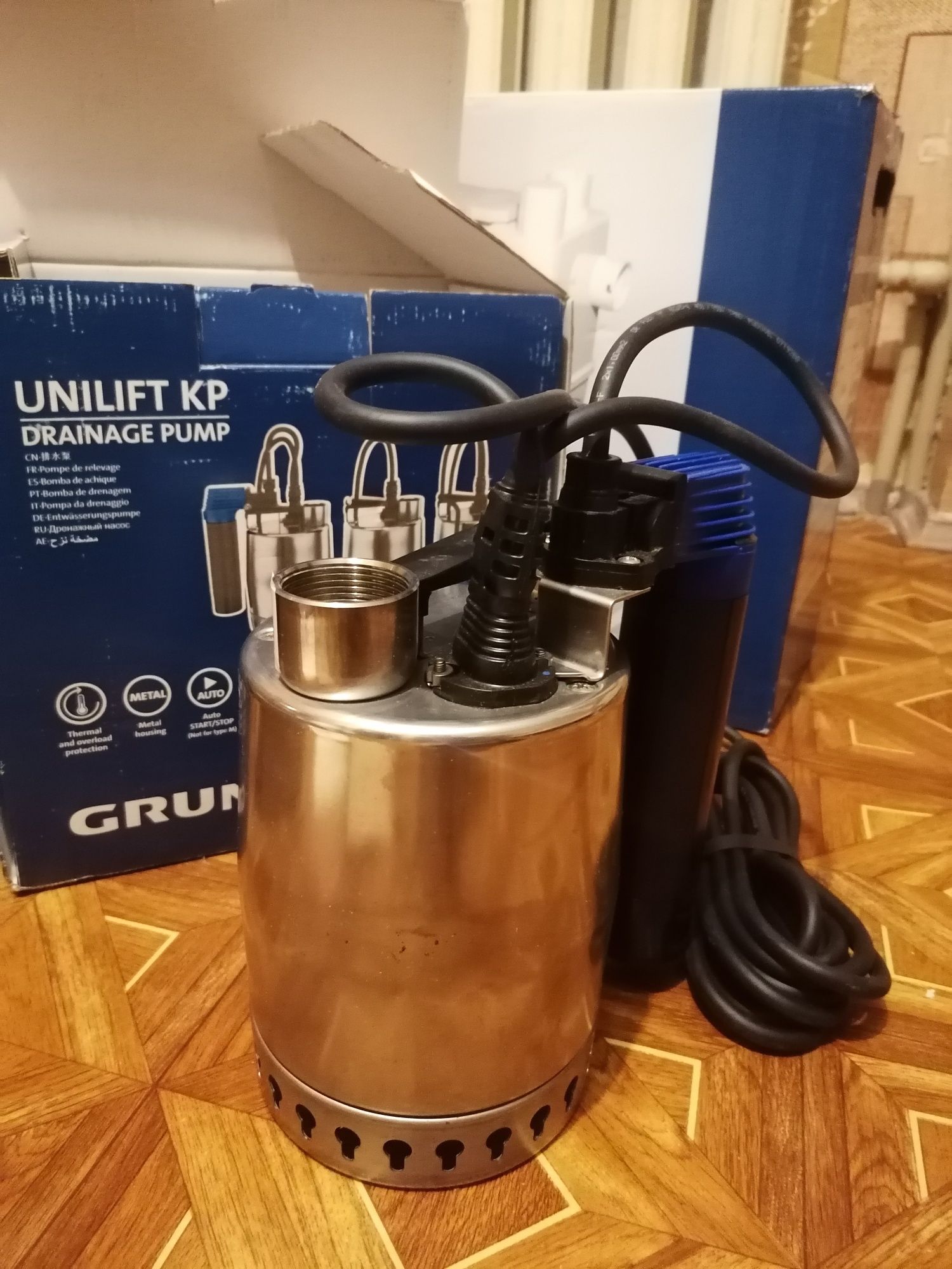 Насос GRUNDFOS Unilift KP - 250 дренажный