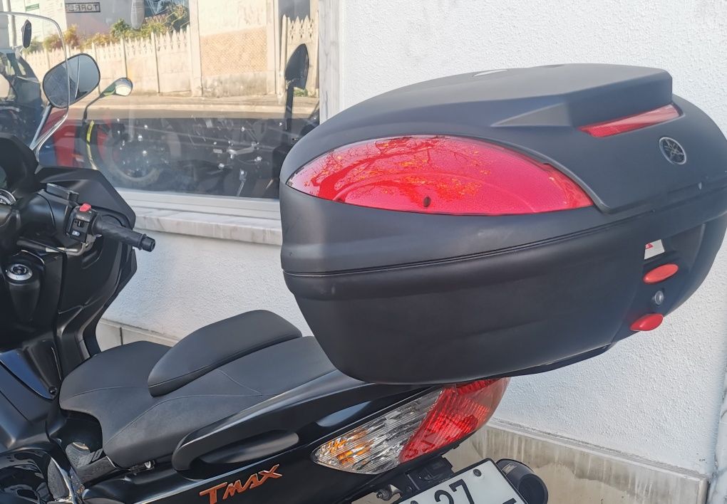 Top case e suporte tmax 500 novíssimo