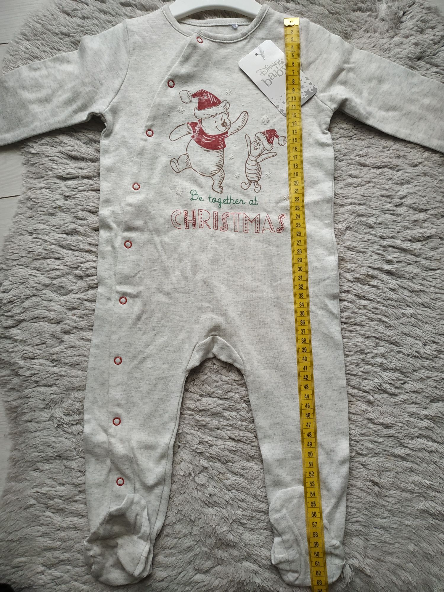 Nowy pajac niemowlęcy/piżama/unisex/święta/prezent/Kubuś/Smyk/r.80