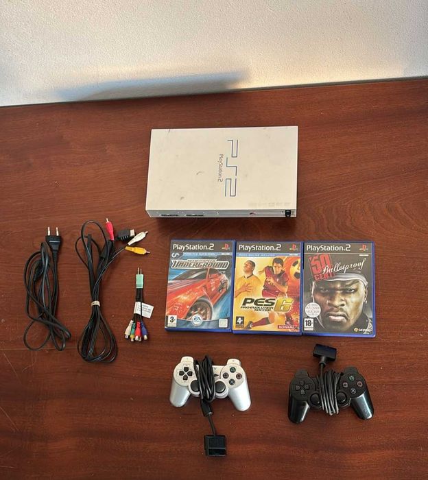 Playstation 2 com todos os items originals + extras