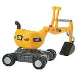 Escavadora caterpillar para criança