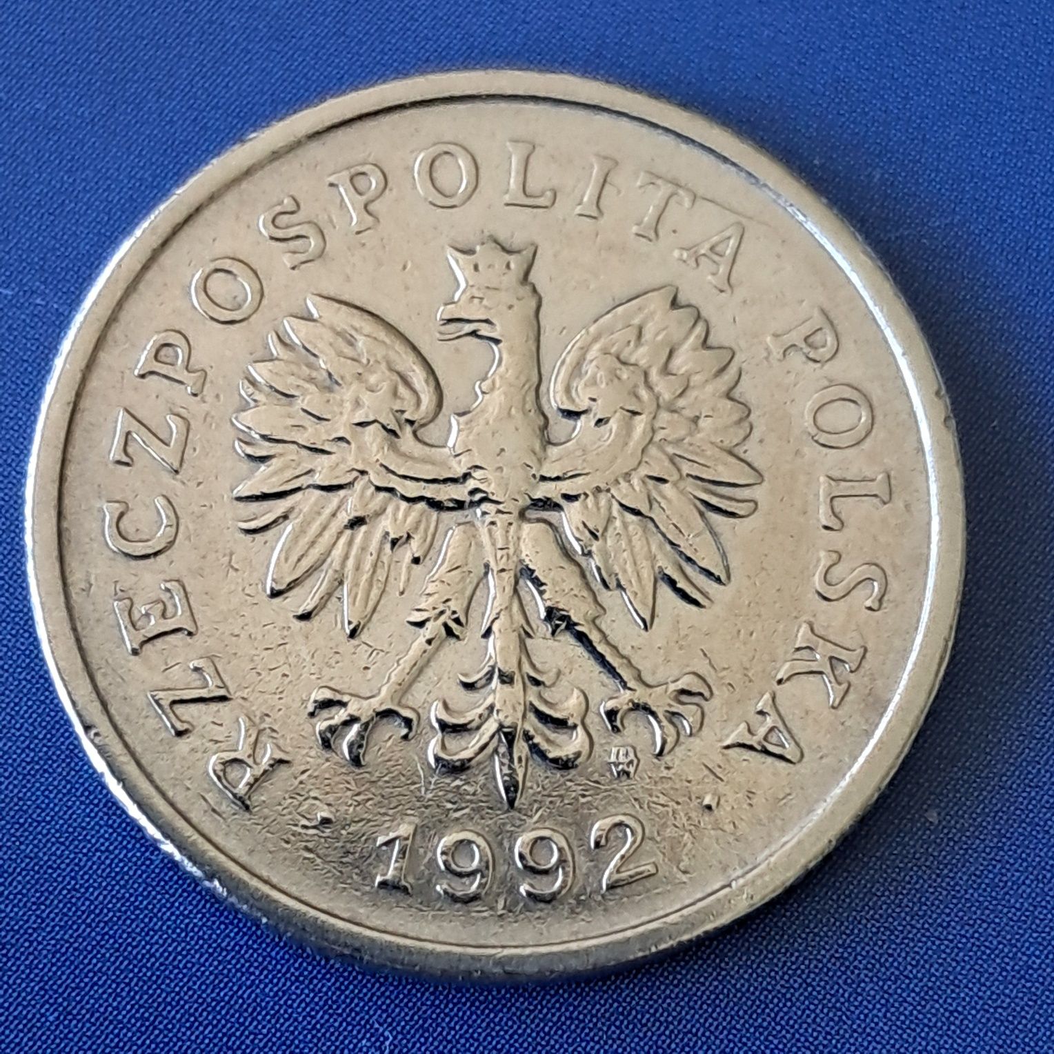 1990 1 złoty  Rzeczpospolita Polska 6 monet z początku serii