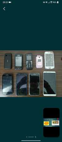 Телефоны на разбор Nokia, Samsung
