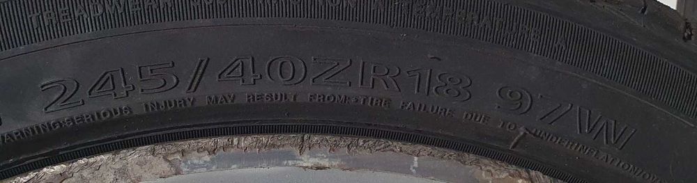 Диски з резиною R18, 5х112 Mercedes W212 2012-2016 р оригінал