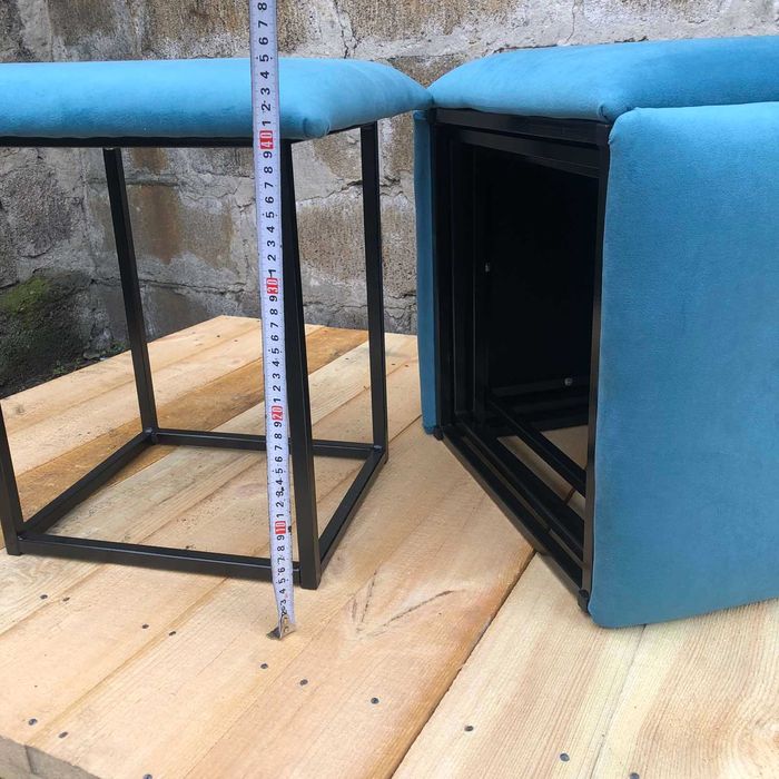 Пуф Трансформер 5 в 1 велюр  Пряма стяжка классика