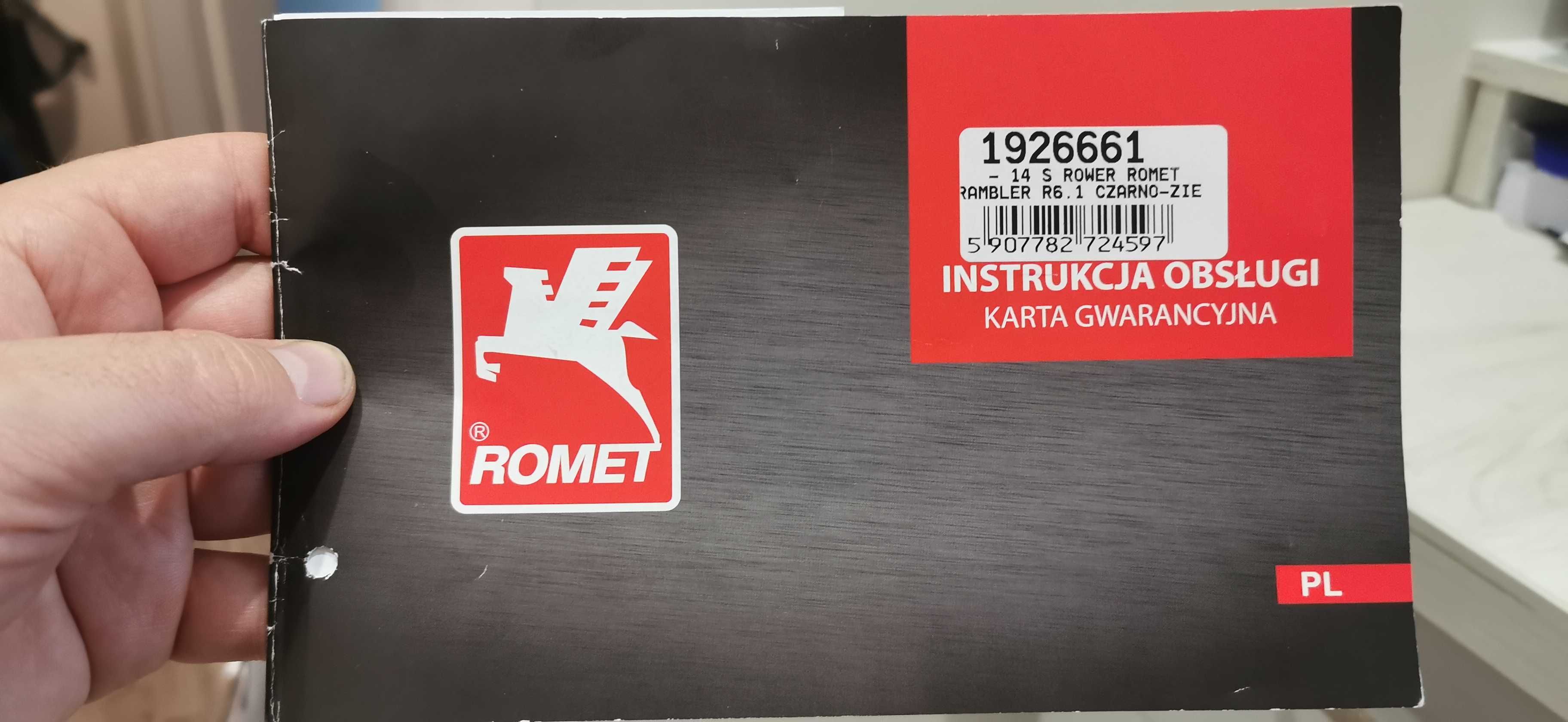 Rower Romet rambler Rama 14 koła 26