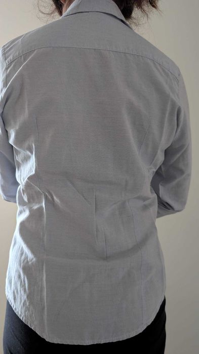 Camisa Azul manga comprida