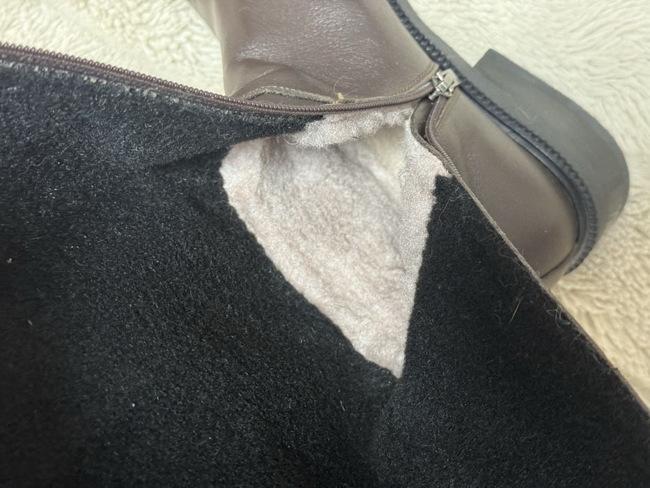 Жокейські чоботи (єврозима),натуральна шкіра