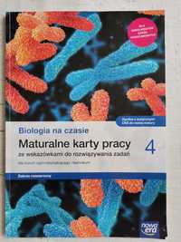 Biologia na czasie 4, maturalne karty pracy. Zakres rozszerzo