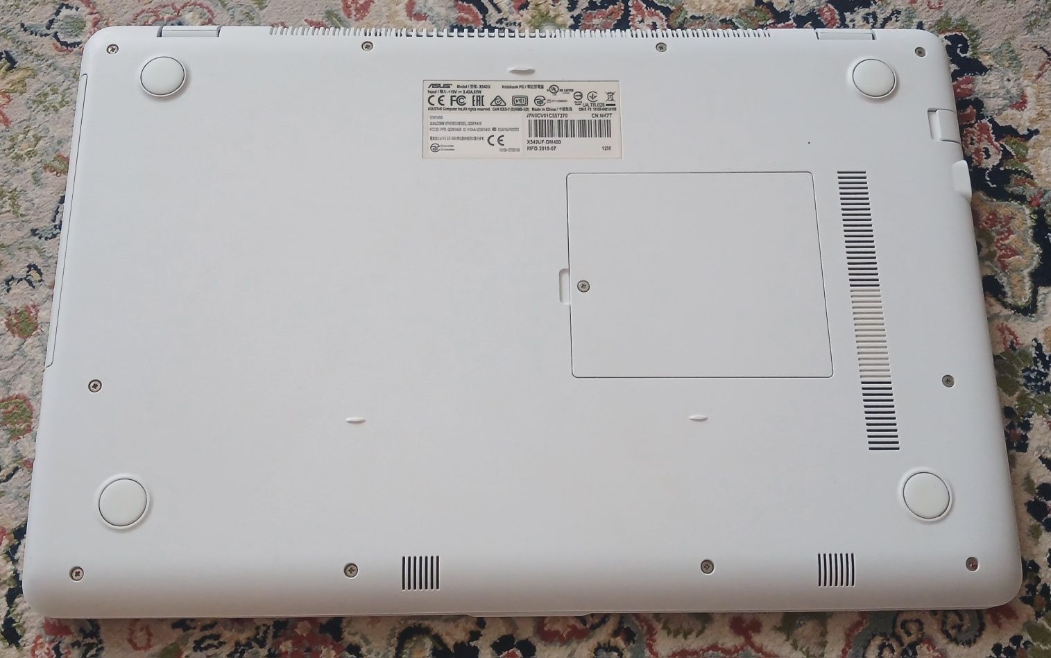 Asus VivoBook X542UF-DM400