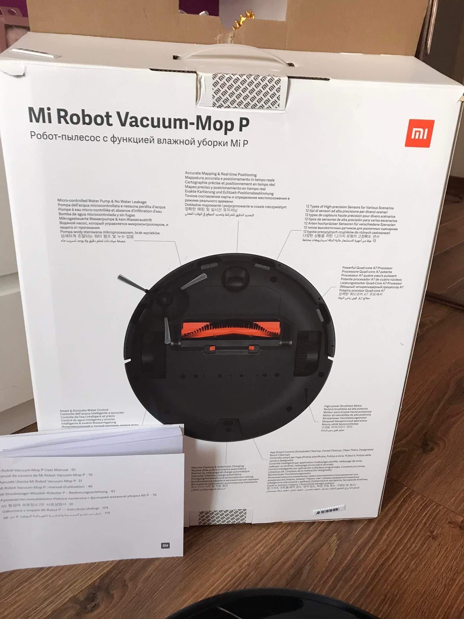 Mi robot vacuum mop czarny