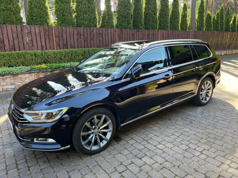 Volkswagen Passat VW B8 2.0 TDI BMT BlueMotion HIGHLINE Kombi panorama pakiet zima lato