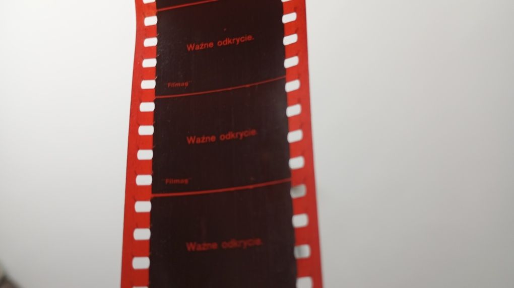 Taśma filmowa 35 mm przedwojenna