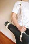 Alça para tapete Yoga em macramé - NOVO